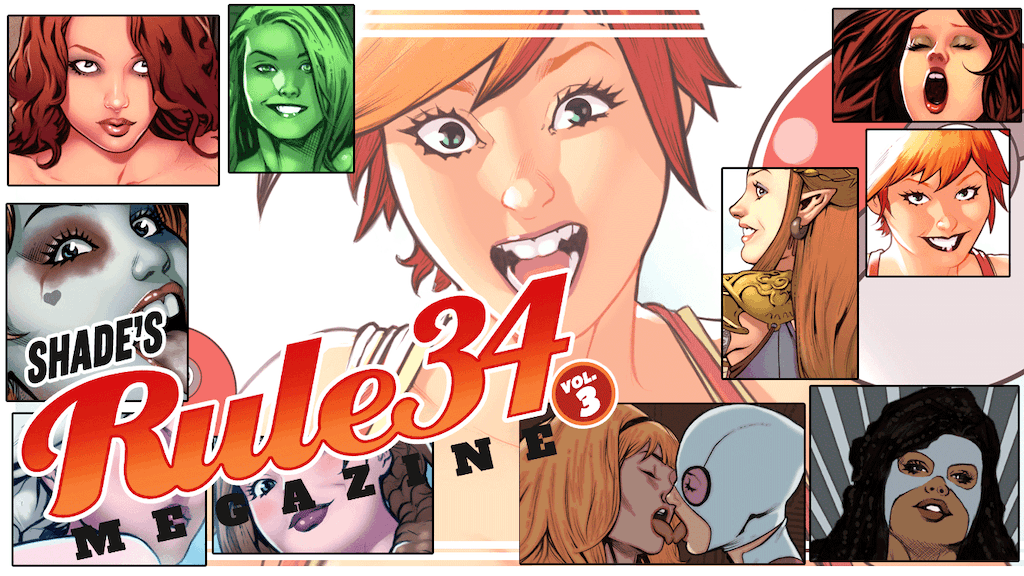 Shade's Rule34 Megazine Vol. 3 NSFW Artbook!