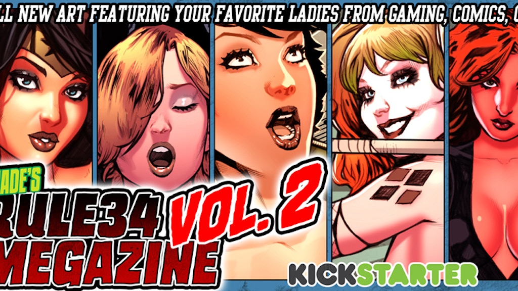 Shade's Extremely NSFW Rule34 Art Book Vol. 2!