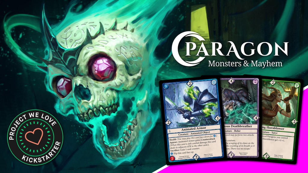 Paragon: Monsters & Mayhem TCG/CCG Founders Edition