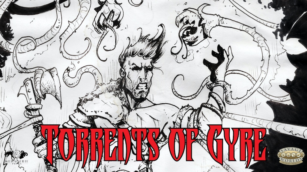 Torrents of Gyre (Savage Worlds Fantasy RPG Adventure)