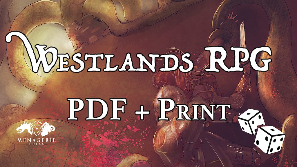 Westlands: 2D6 Sword & Sorcery RPG Hardback + PDF - $1+