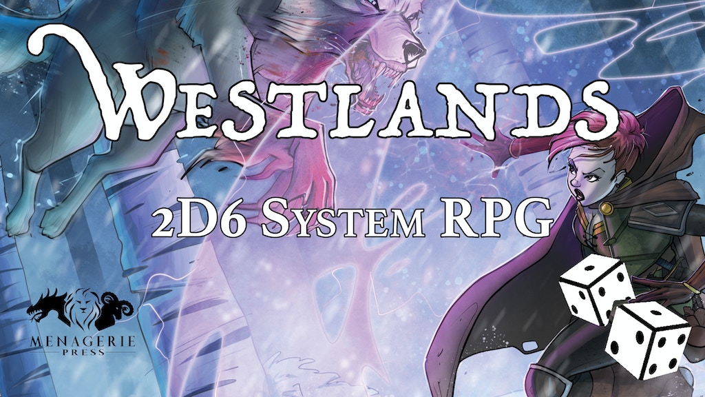 Westlands, a 2D6 System RPG Core Book - $1