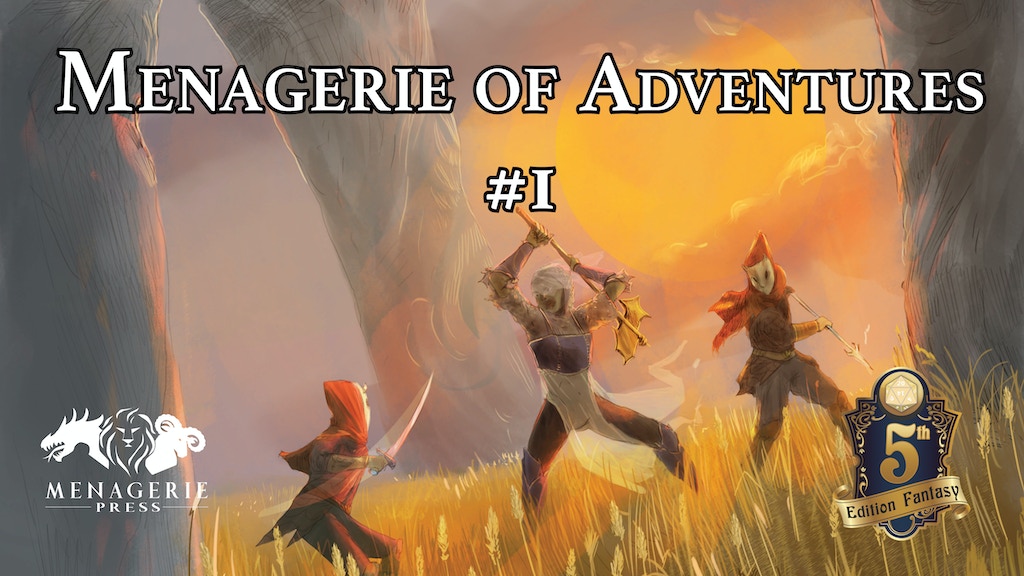 Menagerie of Adventures #1: Three D&D 5e Adventures