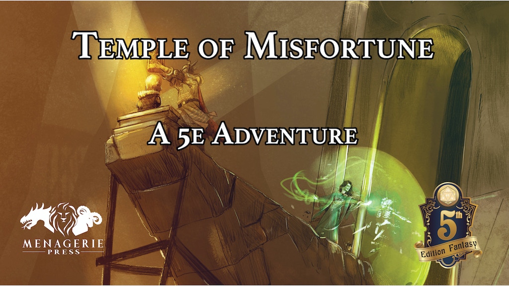 Temple of Misfortune: A D&D 5e Adventure