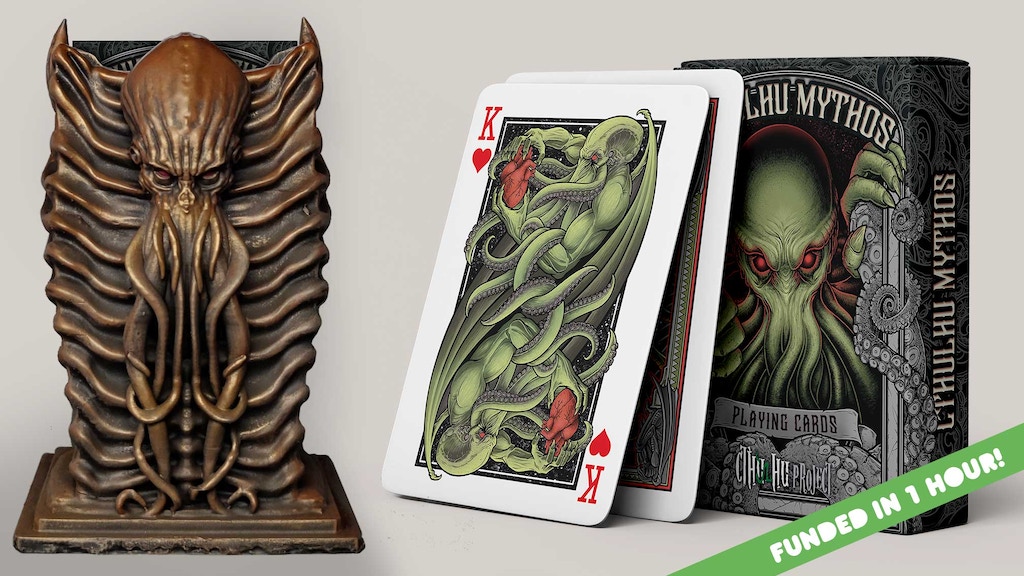 Cthulhu Mythos, the ultimate Lovecraft playing cards