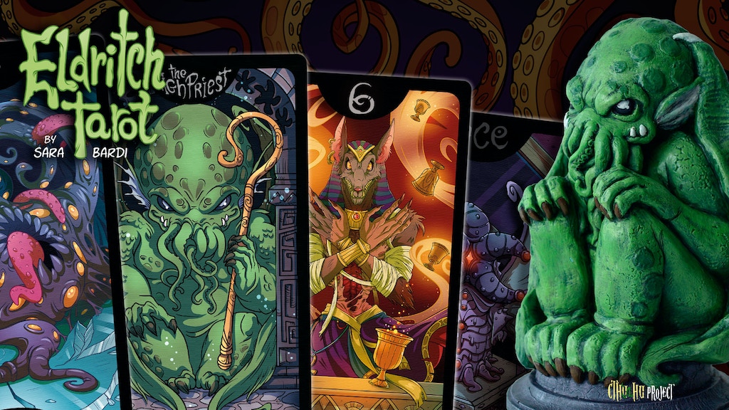 ELDRITCH TAROT -The full Cthulhu Tarot deck by Sara Bardi