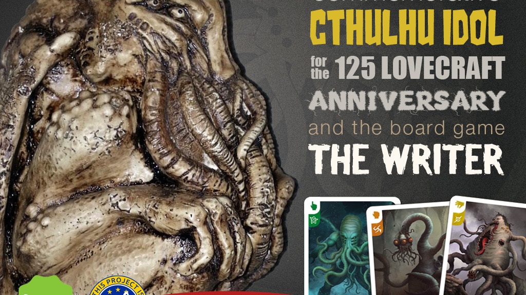 Cthulhu Idol Commemorative ed. and playing cards