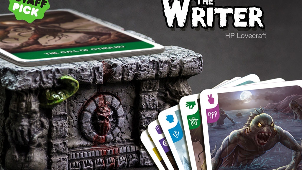 The Writer - Cthulhu playing cards