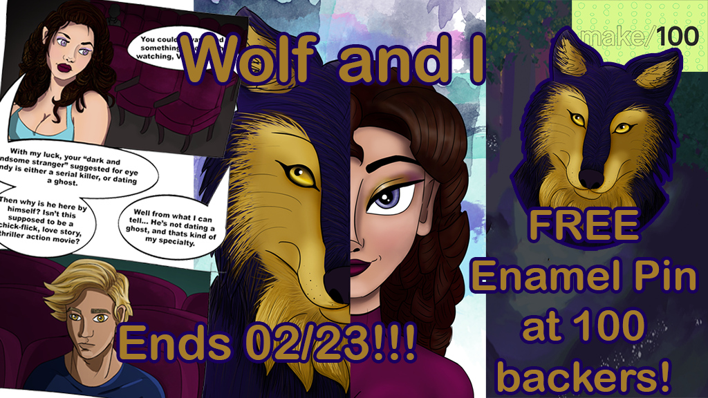 Wolf and I: a make 100 comic book project