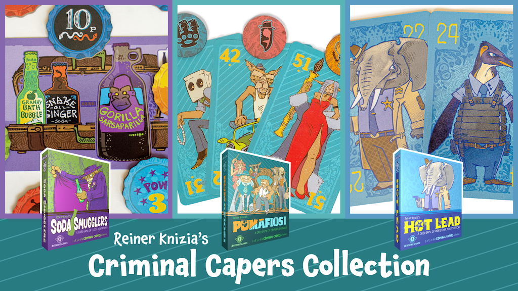 Reiner Knizia's Criminal Capers Collection