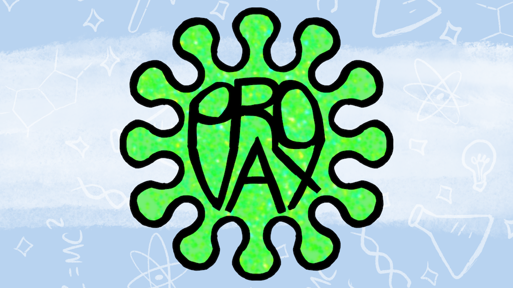 Pro-Vax pin