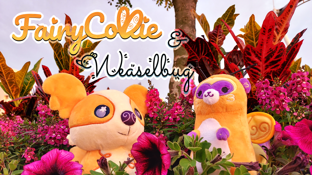 Fairy Collie & Weaselbug Plush Toys