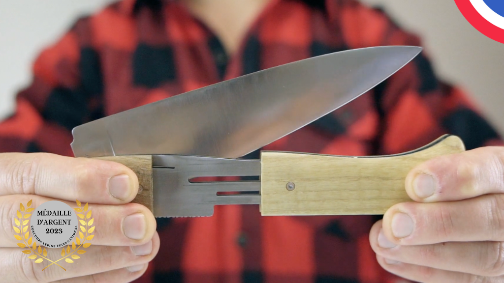 Esperluète - Le premier couteau de chef pliant
