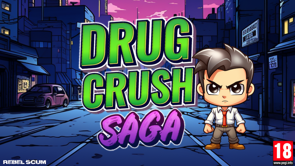 Drug Crush Saga: Match 3 Mobile Game Goes Gangster!