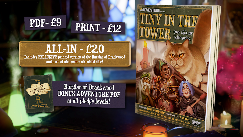 Tiny in the Tower: Cosy Fantasy Roleplaying