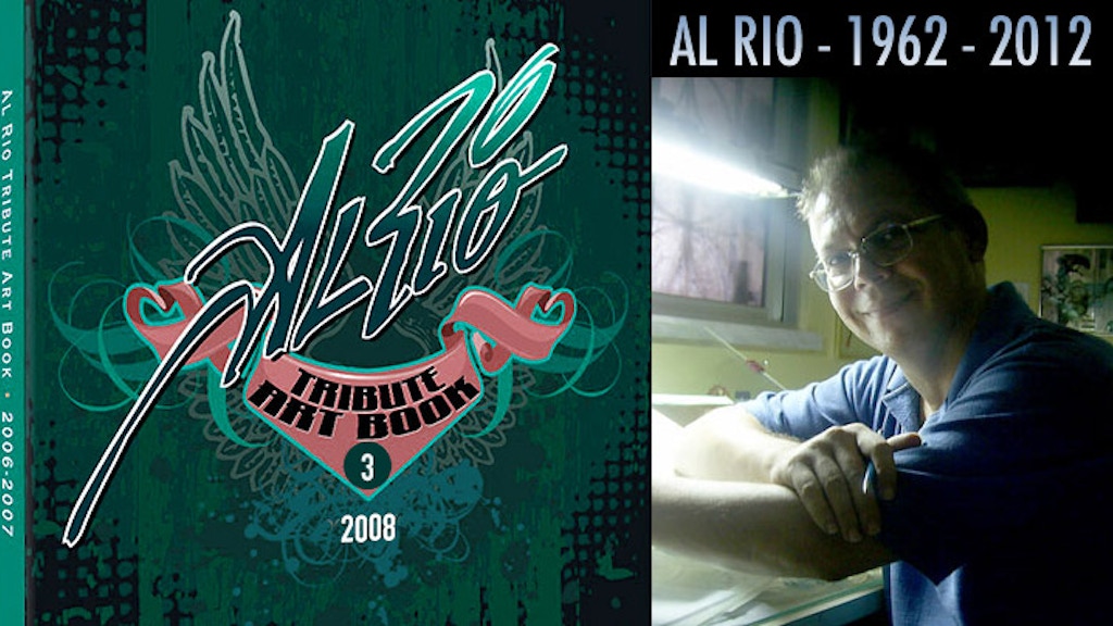 Al Rio Tribute Art Book Volume Three