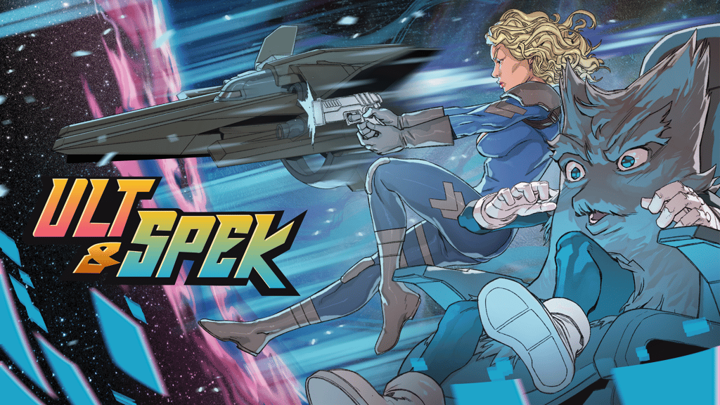 Ult & Spek #1 - a mature, sci-fi, lost in space comic