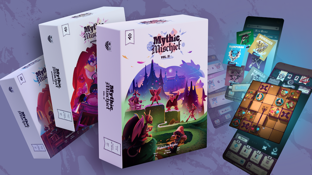 BackerKit Pledge Manager for Mythic Mischief Vol. II