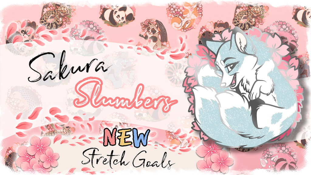 🌸 Sakura Slumbers: An Enamel Pin Collection 🌸