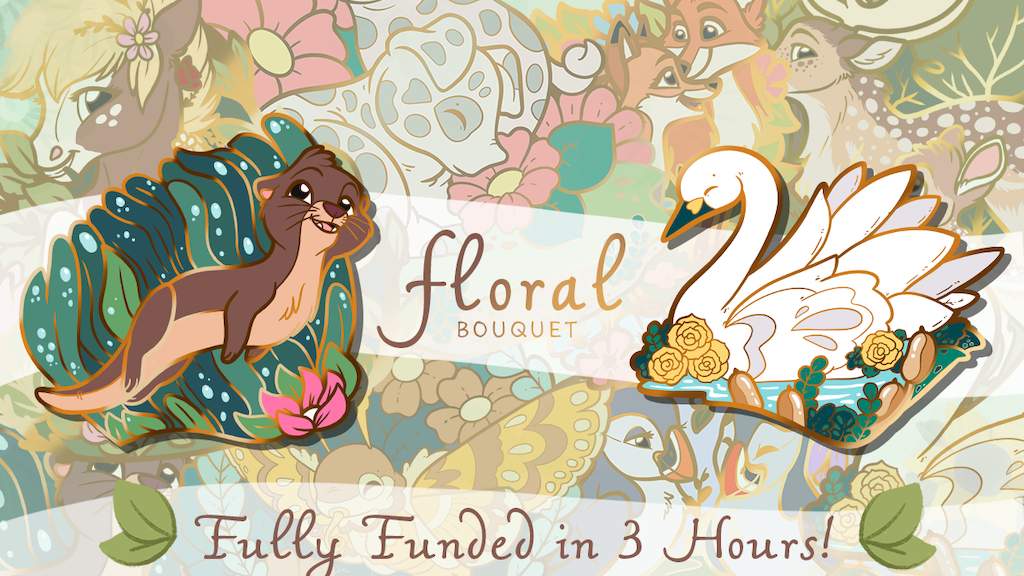 💐 Floral Bouquet: A Unique Enamel Pin Collection 💐