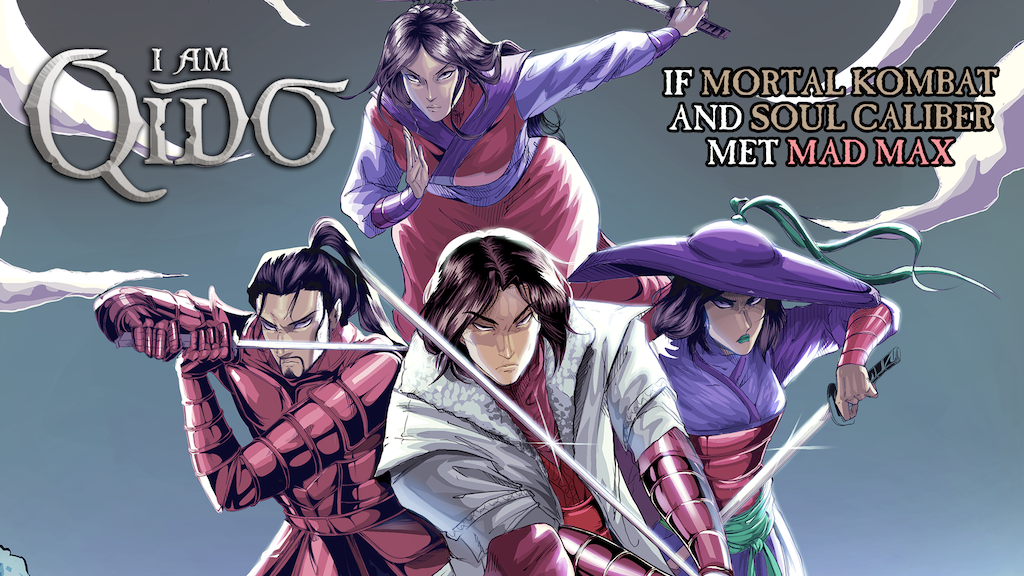 I AM QIDO: Fictional Far East Fantasy Horror Graphic Novel