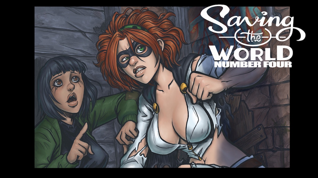 Saving the World #4 Comic Book