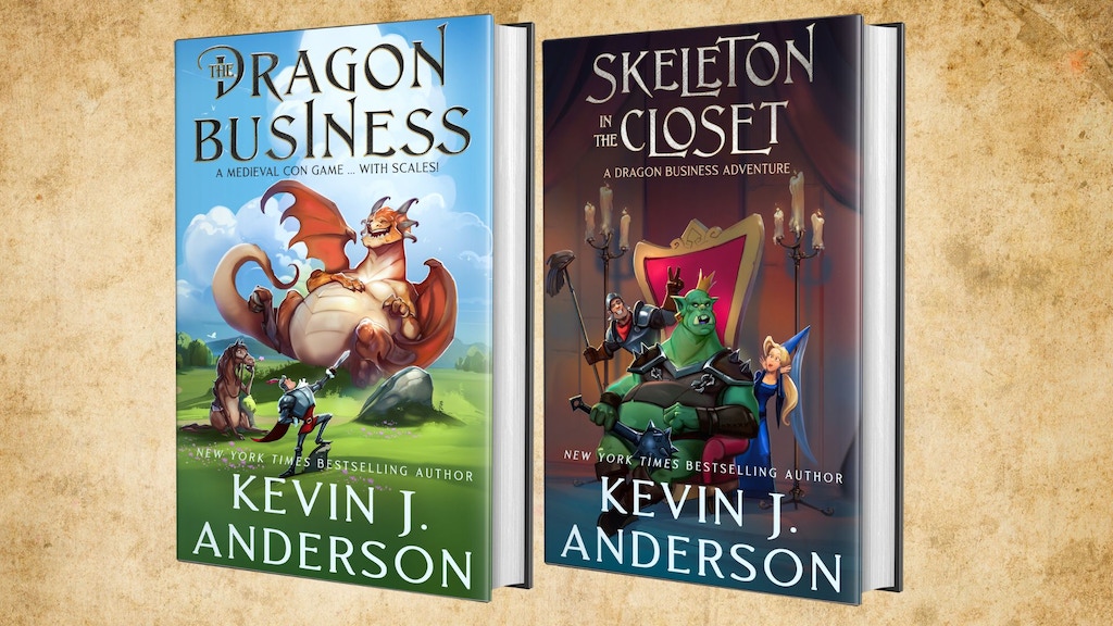 Dragon Business & Skeleton in the Closet by Kevin J Anderson