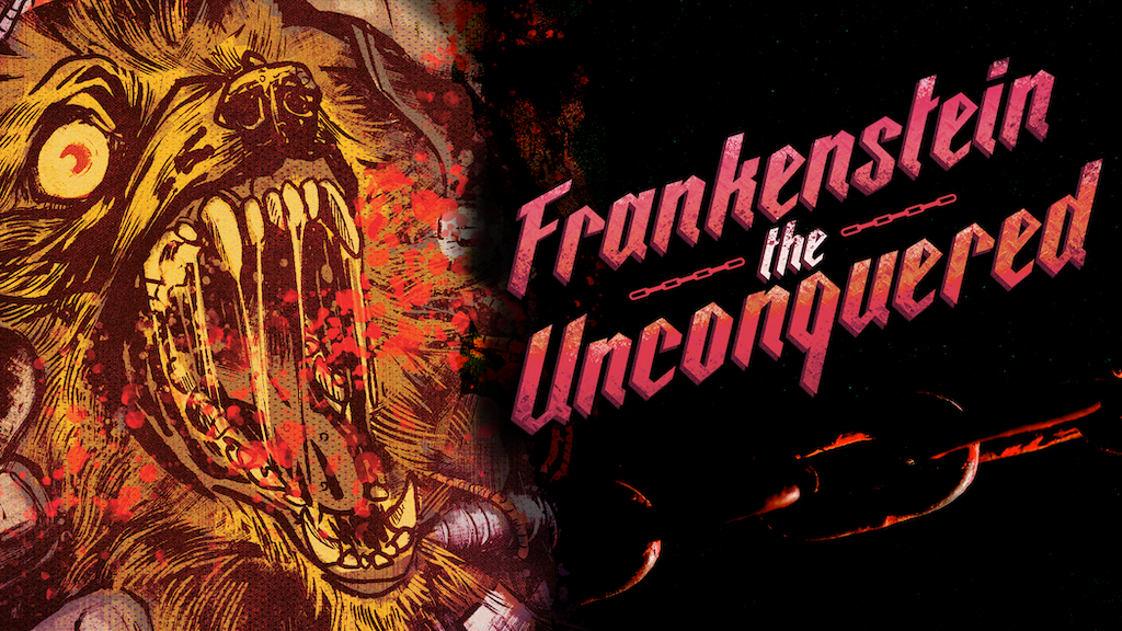 Frankenstein the Unconquered #1-4: An Action Horror Comic