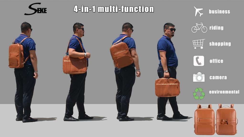 Mobile Office, Seke Multifunctional Daily Backpack