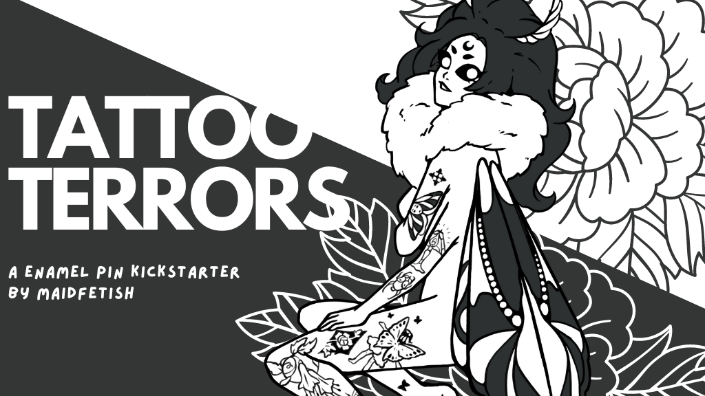 Tattoo Terrors 2: An Enamel Pin Kickstarter