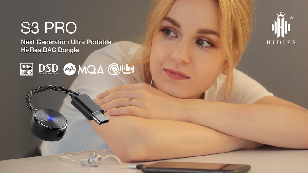Hidizs S3PRO Next Generation Ultra Portable HiRes DAC Dongle