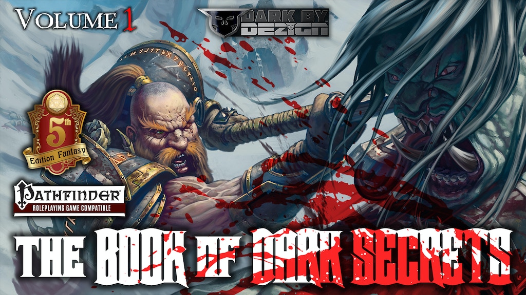 THE BOOK OF DARK SECRETS - D&D 5e Pathfinder Adventures