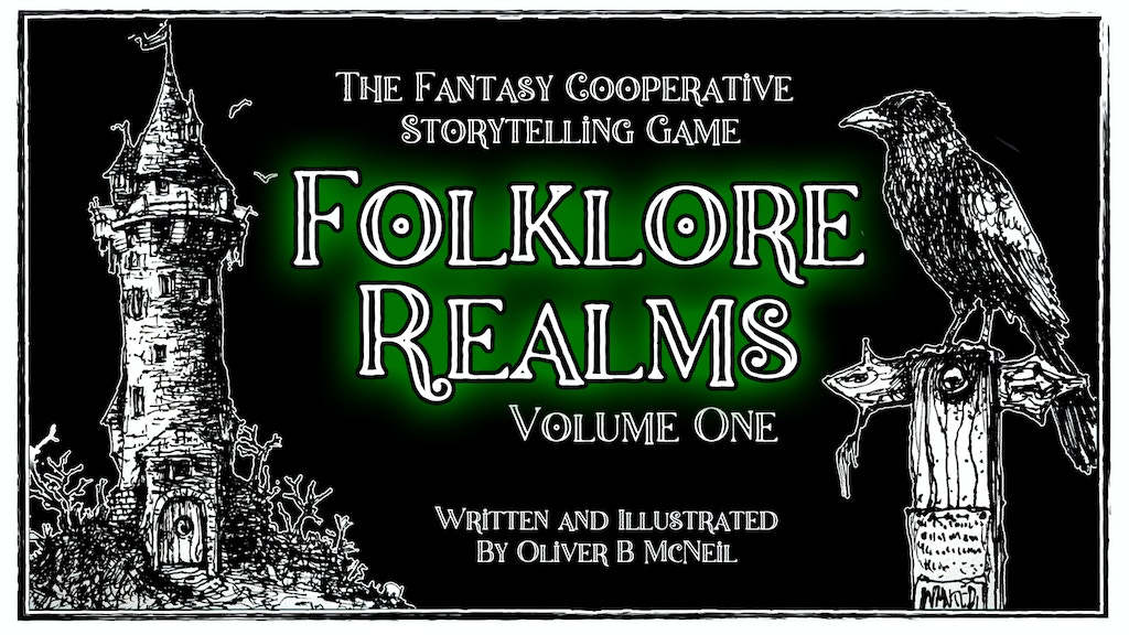 "Folklore Realms" Fantasy Cooperative Storytelling Game