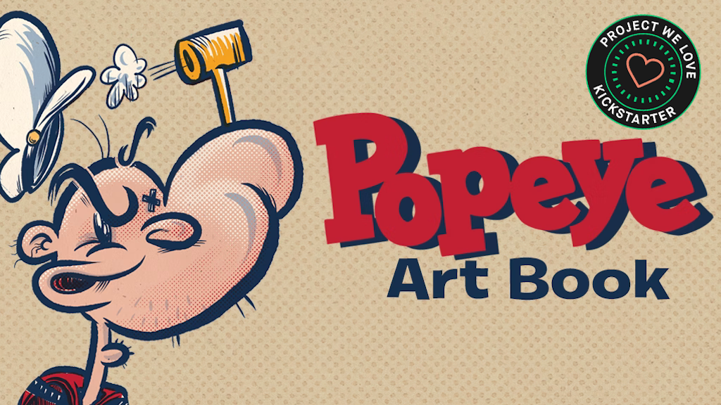 POPEYE VARIATIONS Art Book by 75+ Cartoonists