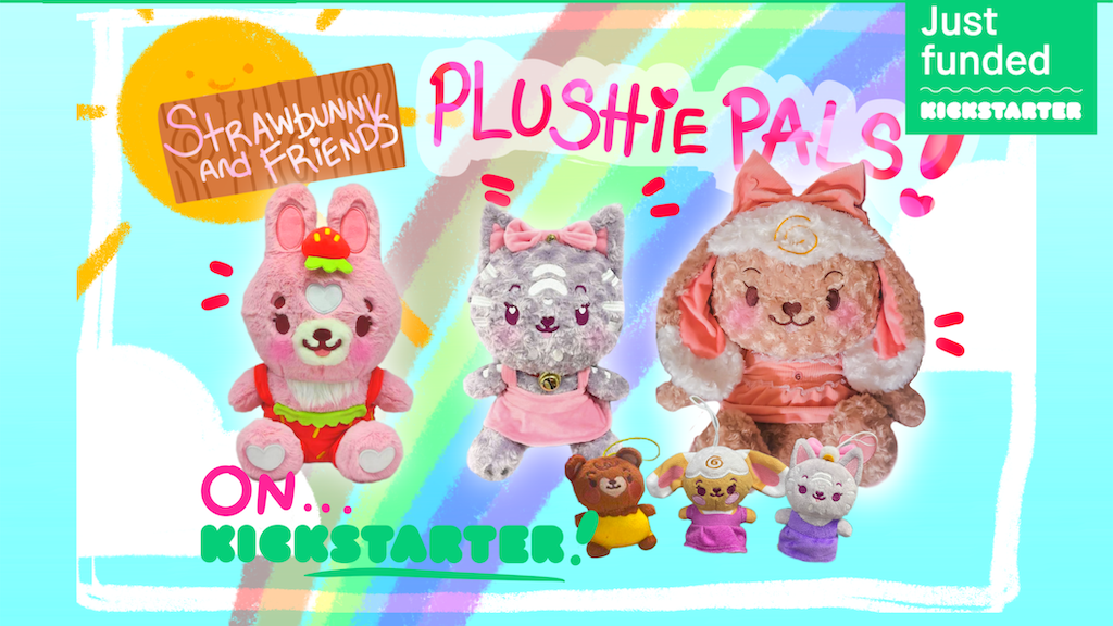 Strawbunny & Friends Plushie Pals!