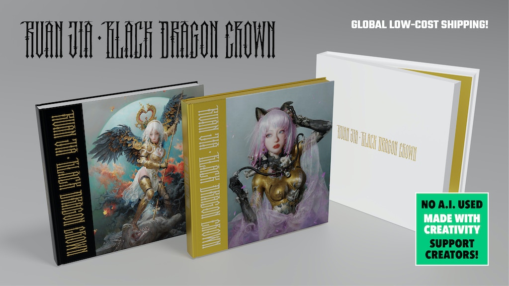 Black Dragon Crown | Artbook by Ruan Jia