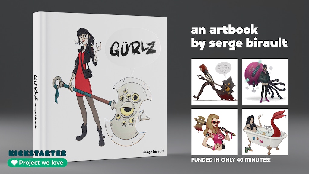 GÜRLZ - An artbook by Serge Birault