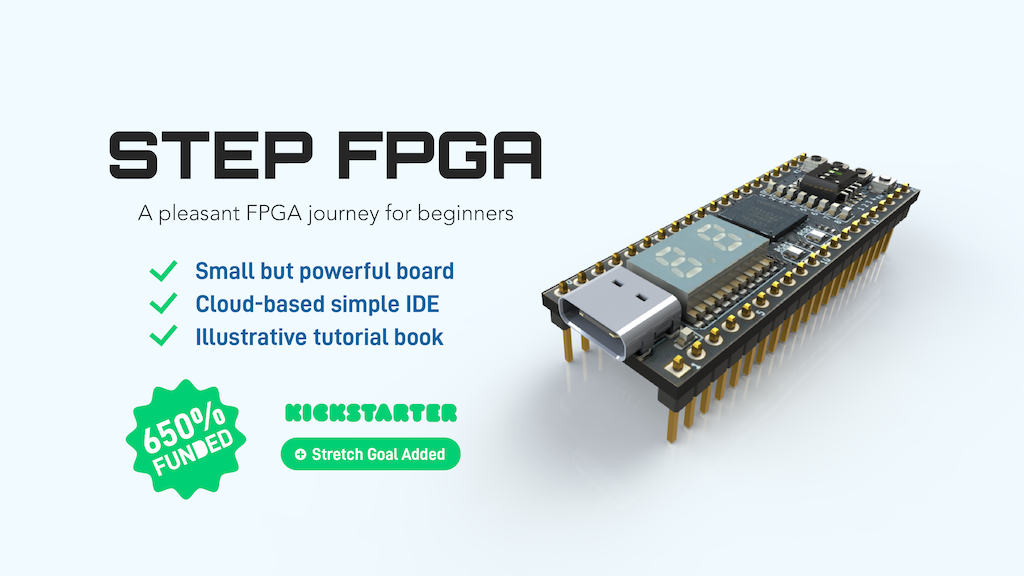 STEPFPGA - A pleasant FPGA journey for beginners