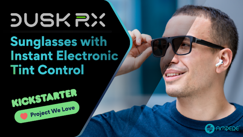 Dusk Rx: Premium Smart Glasses with Electronic Tint Control