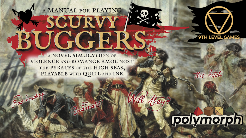 Scurvy Buggers - A found family RPG