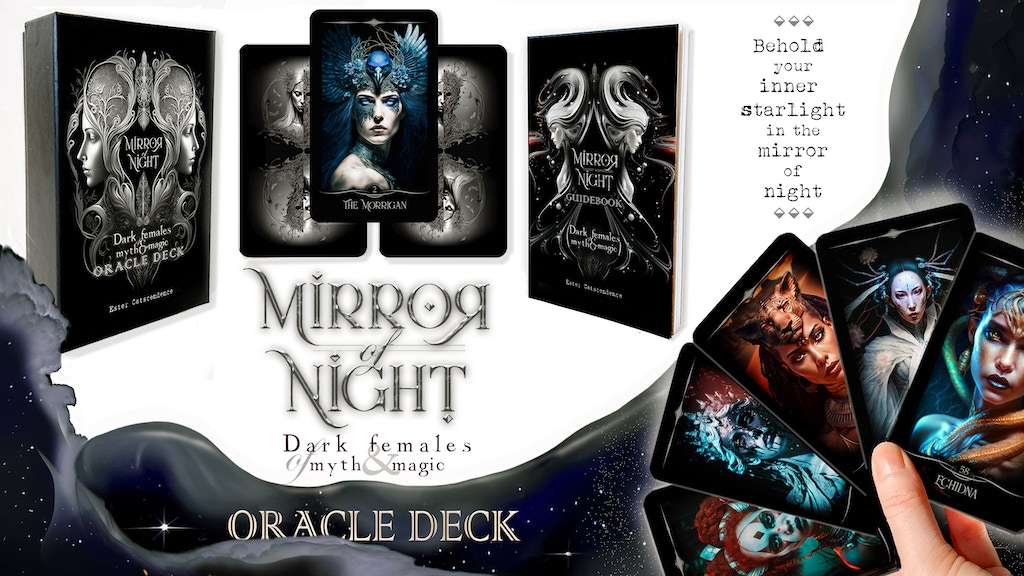 Mirror of Night: Dark Females of Myth & Magic Oracle Deck