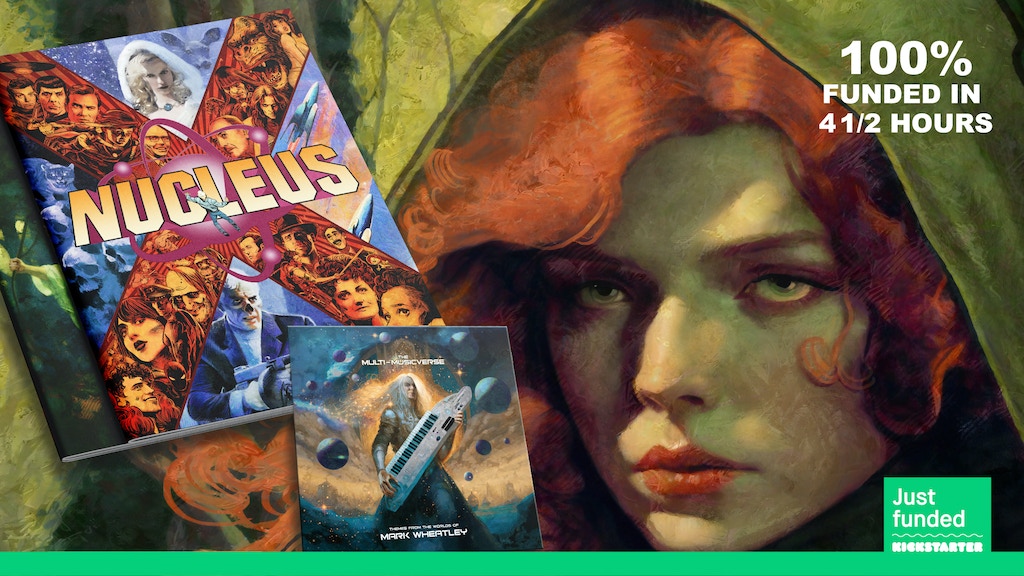 NUCLEUS - The Legendary Mark Wheatley Art Book is back