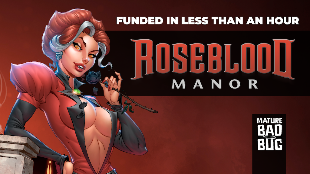 Roseblood Manor #4: a sexy, NSFW horror anthology series