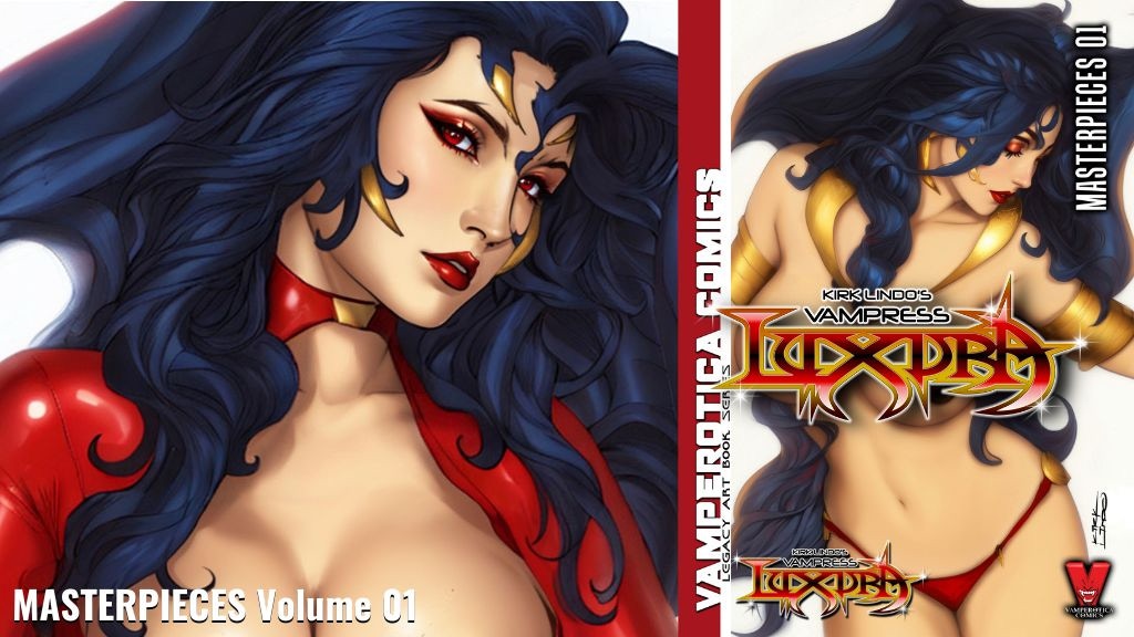 Kirk Lindo's VAMPRESS LUXURA: MASTERPIECES Volume 01