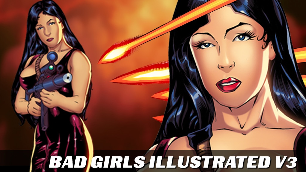 BAD GIRLS ILLUSTRATED V3: NSFW COLLECTION