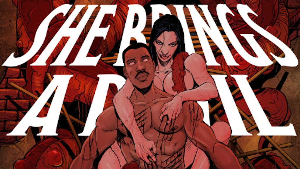 She Brings A Devil #2 - an erotic, horror tale