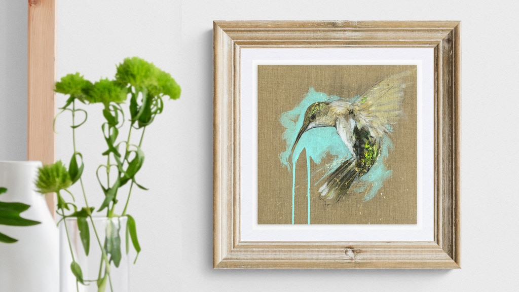 LIBERTAS - 8 beautiful hummingbird prints