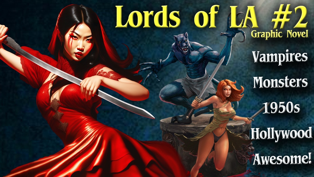 Lords of LA Issue 2 - Vampire, the Mob in 1950s Hollywood!