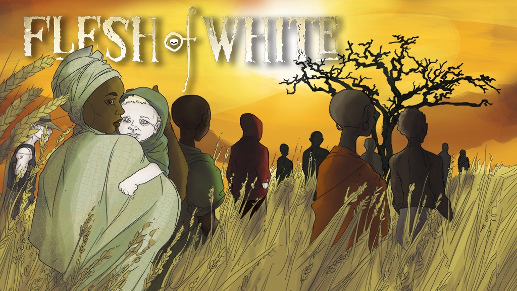 Flesh of White: Hardcover Supernatural Horror Graphic Novel