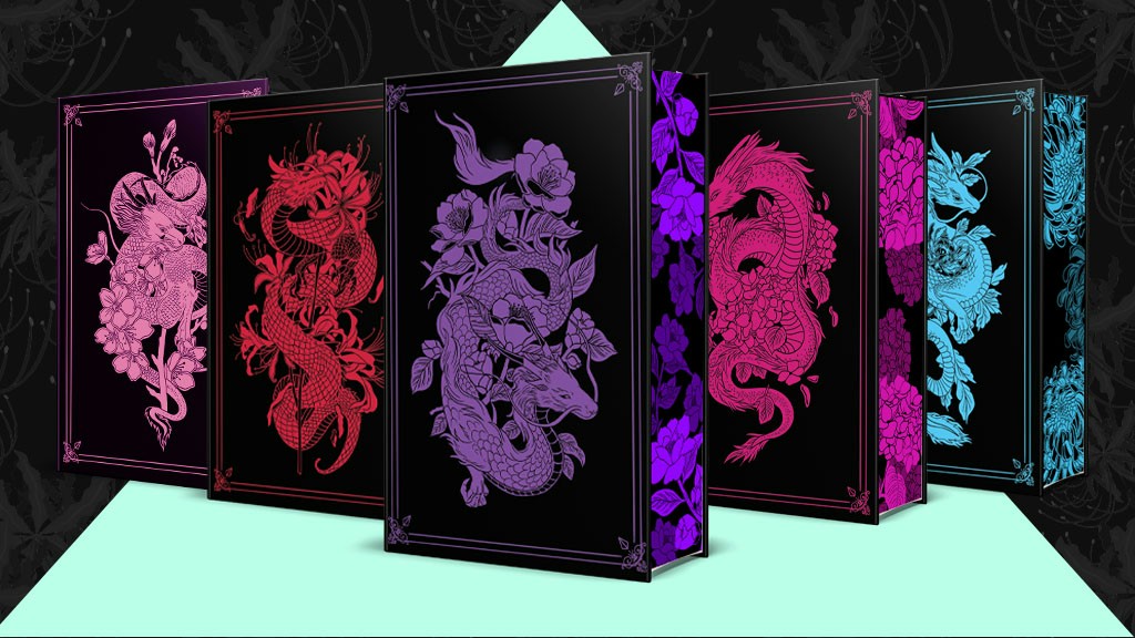 The Complete Dragon Saga Deluxe Hardcovers